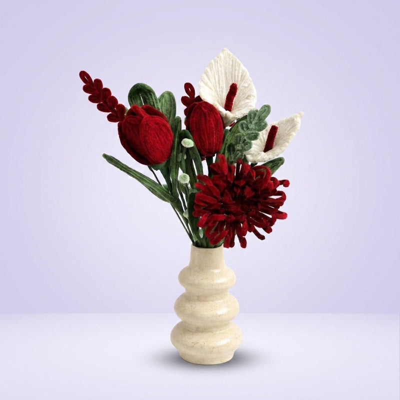 Crimson Velvet Posy