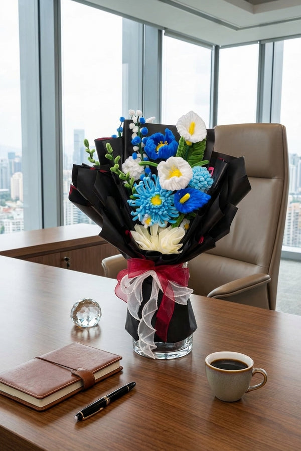 Sapphire Garden Bouquet