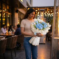 Azure Lotus Bouquet
