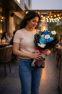 Sapphire Garden Bouquet